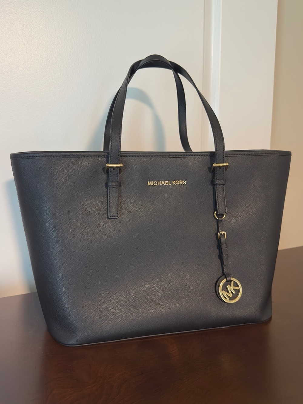 Michael Kors Black Jet Set Tote